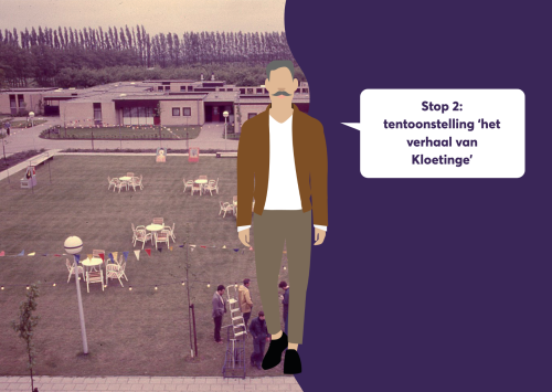 Overzichtsfoto terrein Kloetinge jaren '80