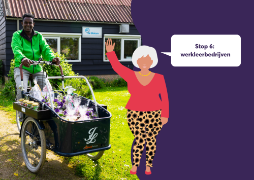 Stop 6 audiotour werkleerbedrijven