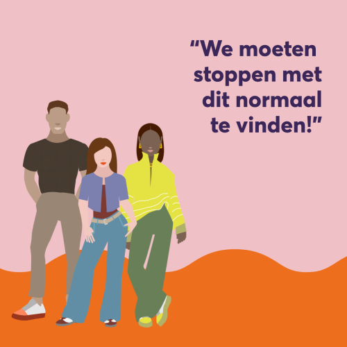 We moeten stoppen dit normaal te vinden